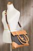 Overland Bremer Convertible Canvas and Leather Handbag
