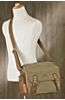 Overland Norris Canvas and Leather Messenger Bag