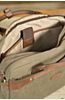 Overland Anderson Canvas and Leather Briefcase