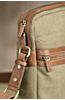 Overland Milo Canvas and Leather Messenger Bag