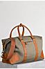 Montecito Canvas and Leather Duffel Bag