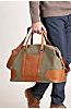 Montecito Canvas and Leather Duffel Bag