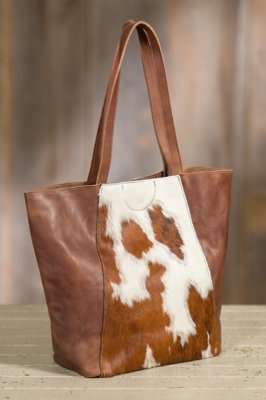 Overland Murray Cowhide Tote Bag Overland