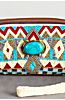 Mary Frances Turquoise Power Wristlet Wallet