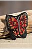 Butterfly Mary Frances Designer Keychain Coin Pouch