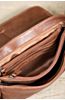 Overland Myra Woven Lambskin Leather Crossbody Clutch Handbag