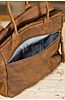 Zola Carryall African Bovine Leather Handbag