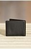 Ultra Mini Leather Billfold Wallet with ID Window 