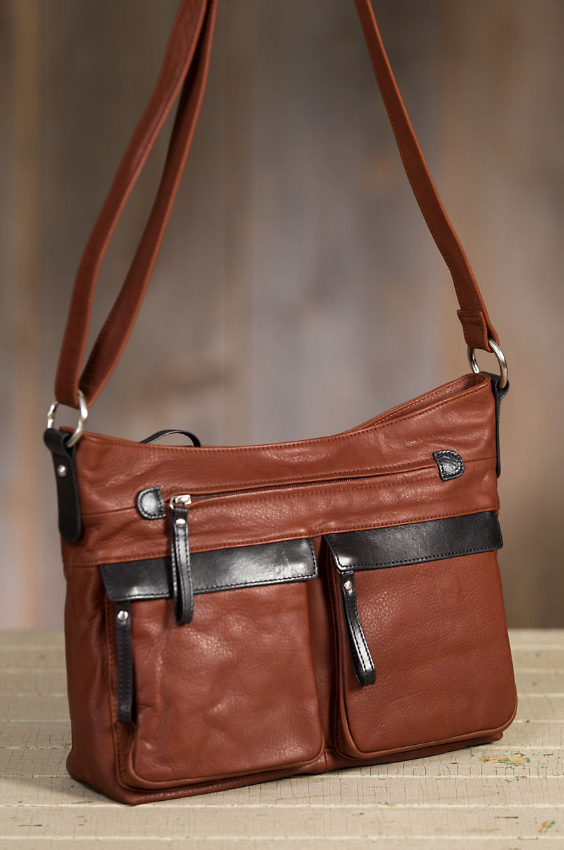Isabella Leather Crossbody Handbag | Overland