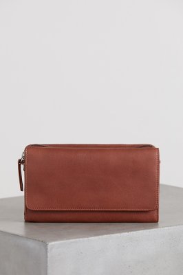 Florence Argentine Leather Small Crossbody Wallet Overland