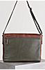 Princeton Distressed Argentine Leather Convertible Messenger Bag