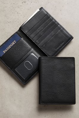 Argentine Leather Passport Billfold Wallet Overland