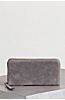 Westminster Pebbled Leather and Suede Clutch Wallet