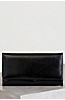 Josephine Oiled-Leather Clutch Wallet