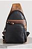 Tahoe Leather Sling Backpack
