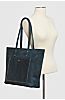 Tahoe Leather Large Tote Bag