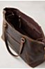 Tahoe Leather Weekender Crossbody Tote Bag