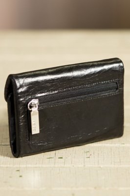 Hobo Lacy Leather Wallet Overland
