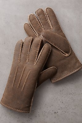 mens brown gloves