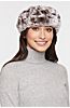 Alpina Rex Rabbit Fur Convertible Headband and Scarf