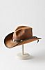 Renegade Leather Cowboy Hat with Buffalo Nickels