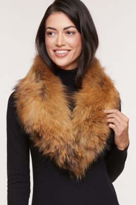 fur shawl collar