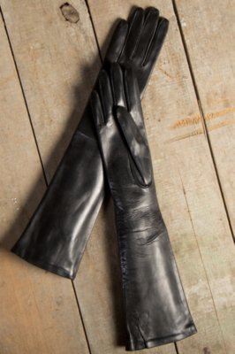 Women's Beauty ElbowLength Leather Gloves Overland