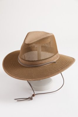 Crushable Aussie Mesh Breezer Safari Hat Overland