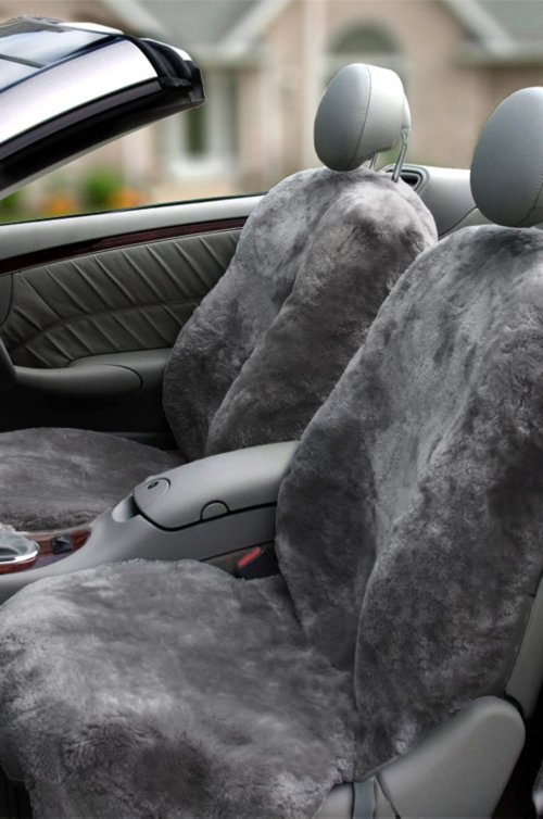 Dc 57 Sheepskin Car Seat Cover Set With, Custom Made Sheepskin Car Seat Covers