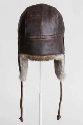 wool aviator hat