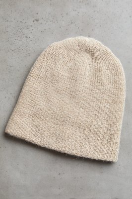 beige beanie hat