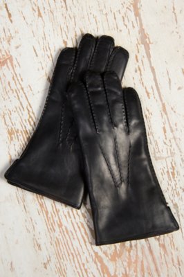 Men’s Dents Lambskin Leather Gloves with Rabbit Fur Lining Overland