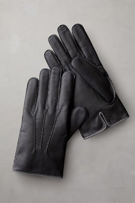 Men's Hickory CashmereLined Hairsheep Leather Gloves Overland
