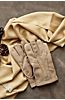 Men’s Pinyon Cashmere-Lined Buckskin Leather Gloves 