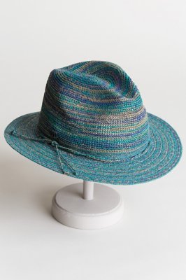 Packable Fine Crocheted Raffia Safari Hat | Overland