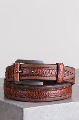 Chippewa American Bison Leather Belt Overland
