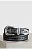 Coloma American Bison Leather Belt