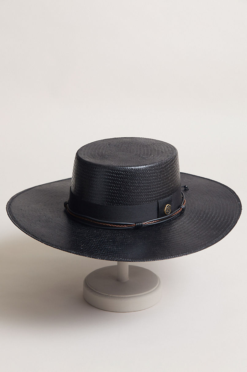 Bohemian Toyo Straw Gaucho Hat