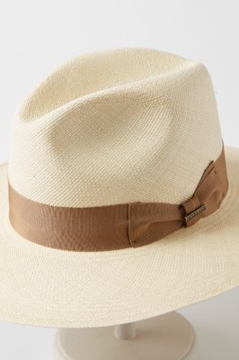 Panama In Paglia Cuenca – Cappello Fedora Con Bordo Abbassato. Elegante, Per Uomo E Donna, Made In Ecuador.