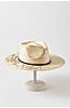 Flora Palm Straw Outback Hat	