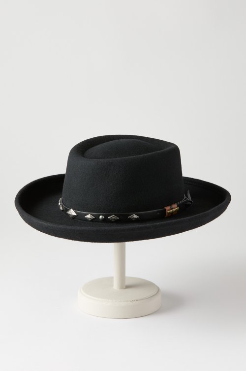 Viper Crushable Wool Felt Gambler Hat Overland