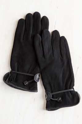 Women’s Ponderosa FleeceLined Deerskin Leather Driving Gloves Overland
