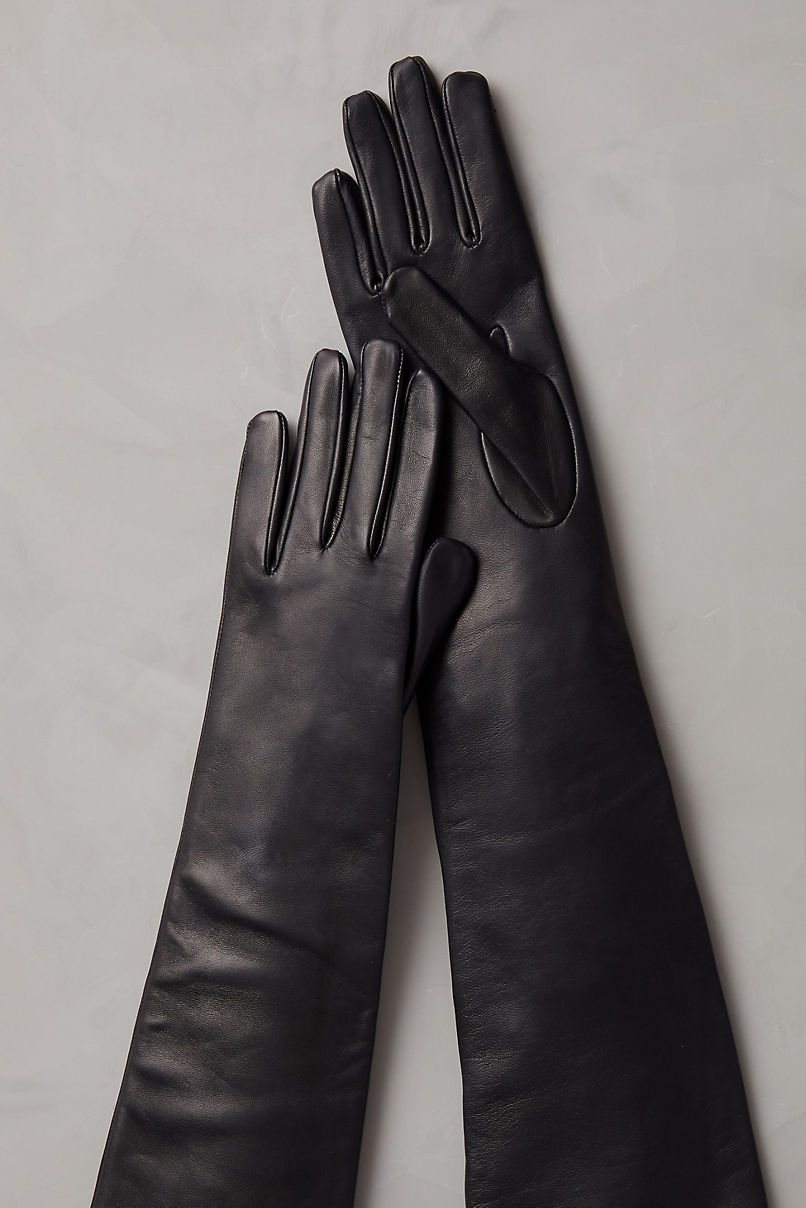 Women's Geneva Silk-Lined Italian Lambskin Leather Gloves | Overland