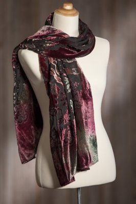 Scarf - Burgundy main image 1