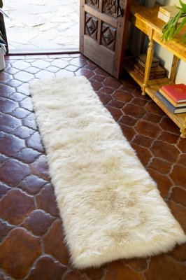 2' x 8' Premium Australian Sheepskin Runner Rug Overland