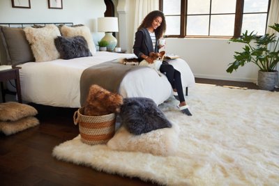 8' x 11.5' Premium Australian Sheepskin Area Rug Overland