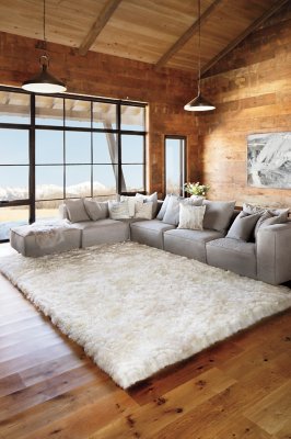 8′ x 11.5′ Premium Australian Sheepskin Area Rug – Overland