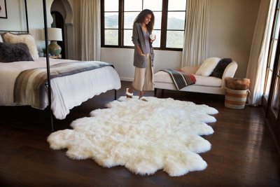 10Pelt (6' x 9') Premium Australian Sheepskin Rug Overland