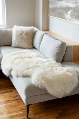 1.5Pelt (2' x 4.6') Premium Australian Sheepskin Rug Overland