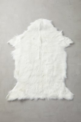Goat Hide Rug Overland
